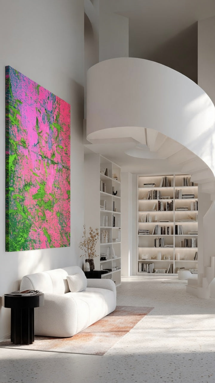 The Walls of Tavira - Pink